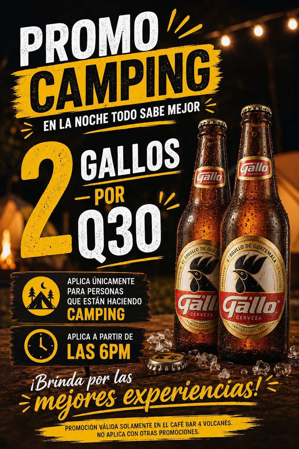 2 Gallo por Q30